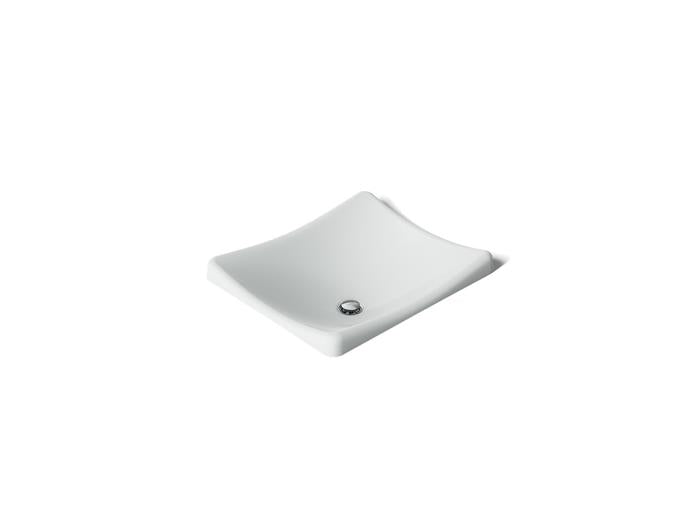 Kohler - Demilav 18-1/4 Inch Rectangular Vessel Bathroom Sink, No Overflow