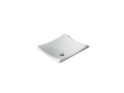 Kohler - Demilav 18-1/4 Inch Rectangular Vessel Bathroom Sink, No Overflow