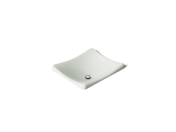 Kohler - Demilav 18-1/4 Inch Rectangular Vessel Bathroom Sink, No Overflow