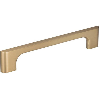 Jeffrey Alexander - 128 mm Center-to-Center Asymmetrical Leyton Cabinet Pull