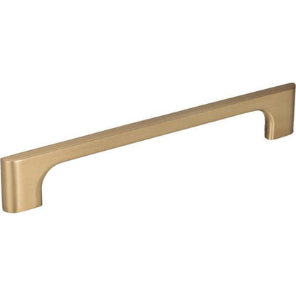 Jeffrey Alexander - 160 mm Center-to-Center Asymmetrical Leyton Cabinet Pull