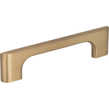 Jeffrey Alexander - 96 mm Center-to-Center Asymmetrical Leyton Cabinet Pull
