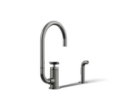 Kohler - Billet Single Handle Bar Faucet - Cross Handle