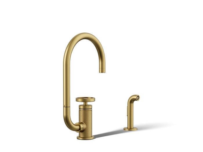 Kohler - Billet Single Handle Bar Faucet - Circle Handle