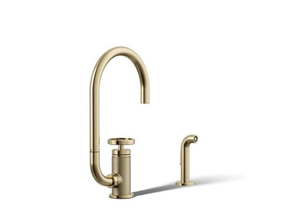Kohler - Billet Single Handle Bar Faucet - Circle Handle