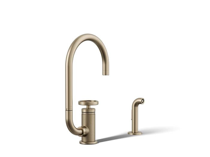 Kohler - Billet Single Handle Bar Faucet - Circle Handle