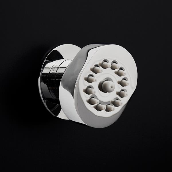 Lacava - Perla & Embrace Wall-Mount Rounded Rectangle Body Spray, One Jet.