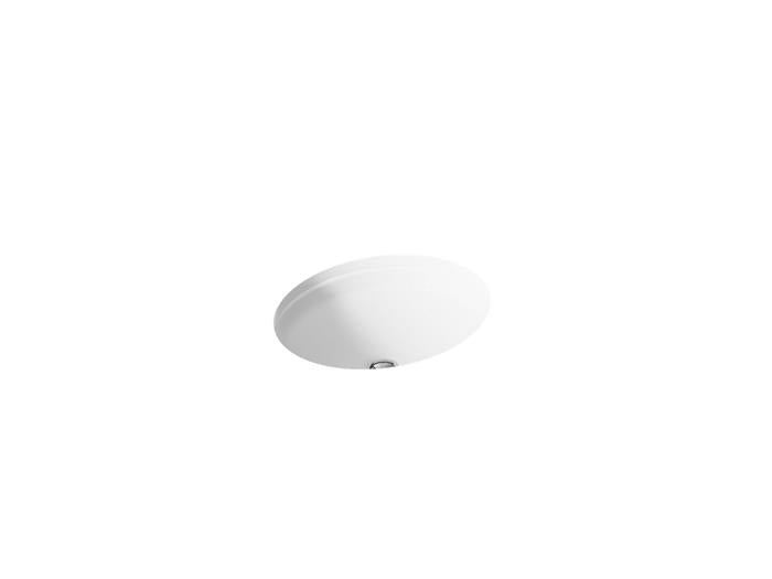 Kohler - Canvas 19-7/16 Inch Oval Undermount Bathroom Sink