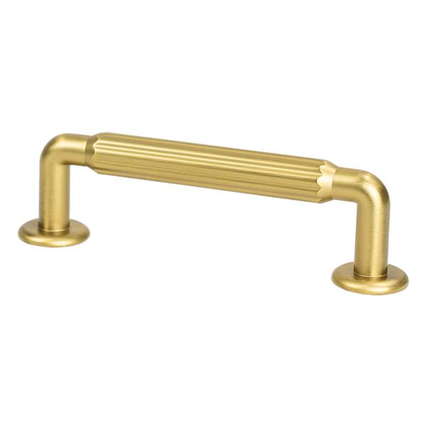 Berenson - Cannelee 96mm CC Modern Brushed Gold Pull
