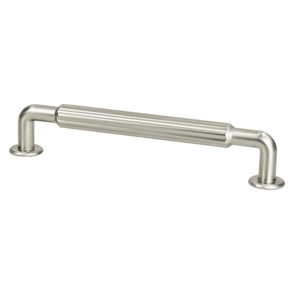 Berenson - Cannelee 160mm CC Brushed Nickel Pull
