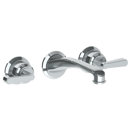 Watermark - Transitional Wall Mounted 3 Hole Lavatory Set With 8 Inch CTC Spout