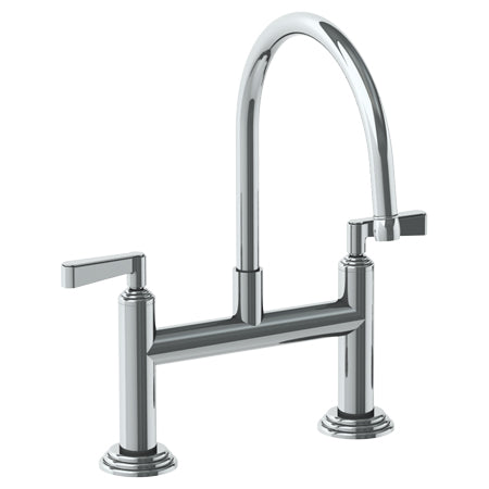 Watermark - Transitional Deck Mounted Bridge Kitchen Faucet
