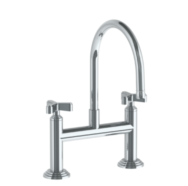 Watermark - Transitional Deck Mounted Bridge Kitchen Faucet