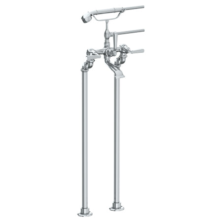Watermark - Transitional Floor Standing Bath Set With Hand Shower