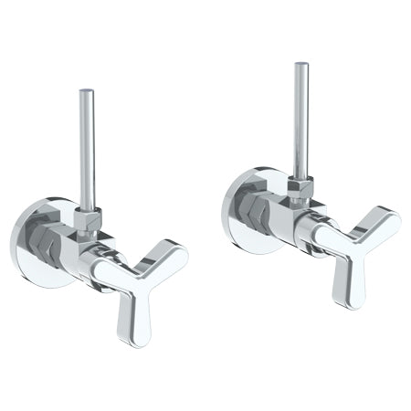 Watermark - Transitional Lavatory Angle Stop Kit -1/2 Inch Compression X 3/8 Inch Od Compression