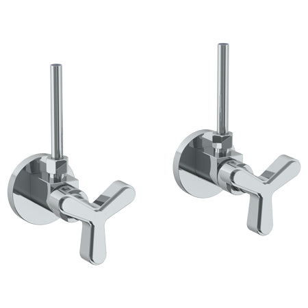 Watermark - Transitional Lavatory Angle Stop Kit -1/2 Inch Ips X 3/8 Inch Od Compression