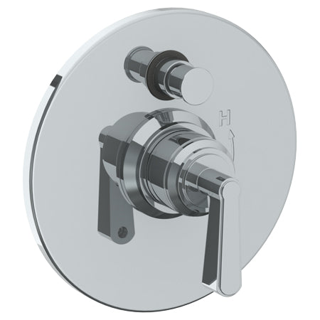 Watermark - Transitional Wall Mounted Pressure Balance Shower Trim With Diverter, 7 Inch Dia.