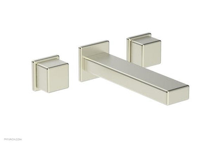 Phylrich - Mix Wall Lavatory Set - Cube Handles