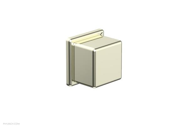 Phylrich - Mix Volume Control/Diverter Trim - Cube Handle