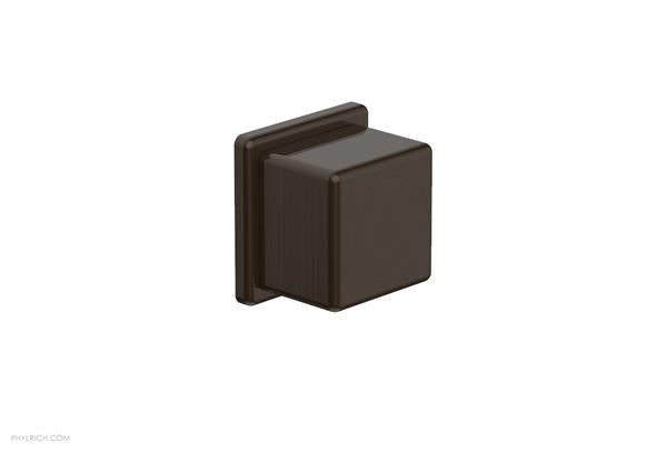 Phylrich - Mix Volume Control/Diverter Trim - Cube Handle