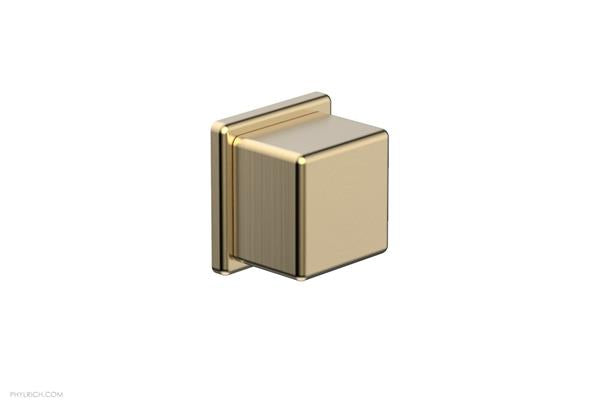 Phylrich - Mix Volume Control/Diverter Trim - Cube Handle