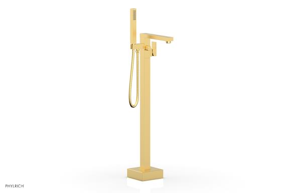 Phylrich - Mix Floor Mount Tub Filler with Hand Shower