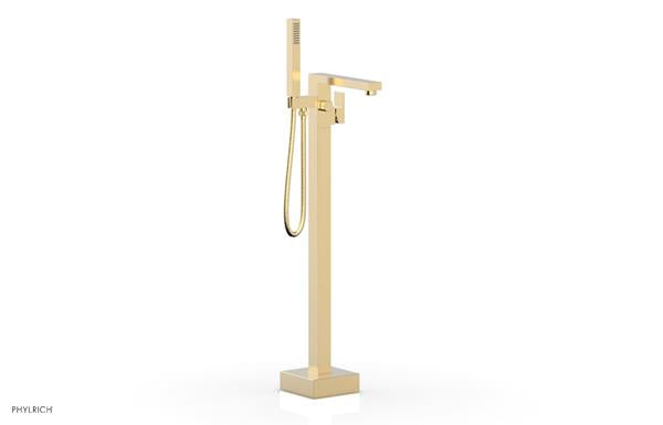 Phylrich - Mix Floor Mount Tub Filler with Hand Shower
