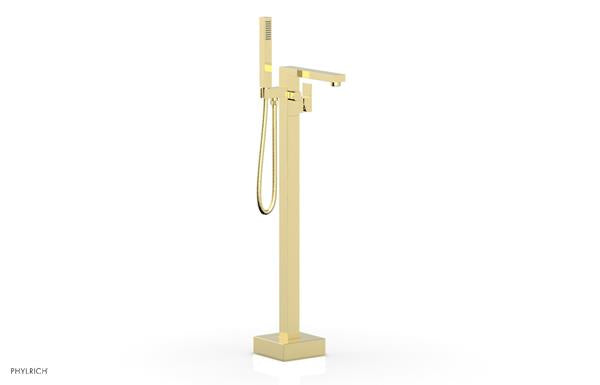 Phylrich - Mix Floor Mount Tub Filler with Hand Shower