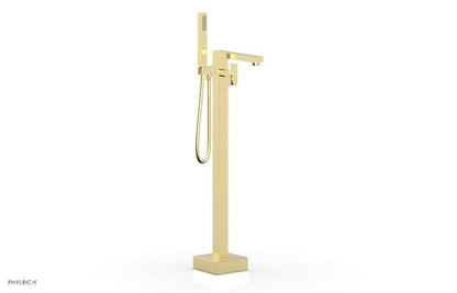 Phylrich - Mix Floor Mount Tub Filler with Hand Shower