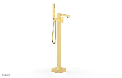 Phylrich - Mix Floor Mount Tub Filler with Hand Shower