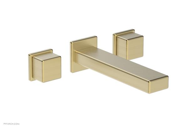 Phylrich - Mix Wall Tub Set - Cube Handles