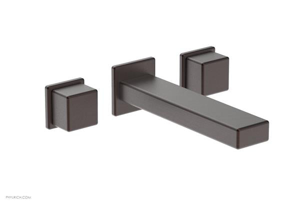 Phylrich - Mix Wall Tub Set - Cube Handles