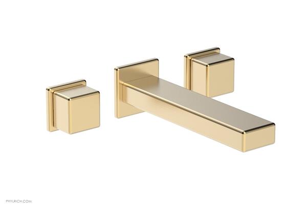 Phylrich - Mix Wall Tub Set - Cube Handles