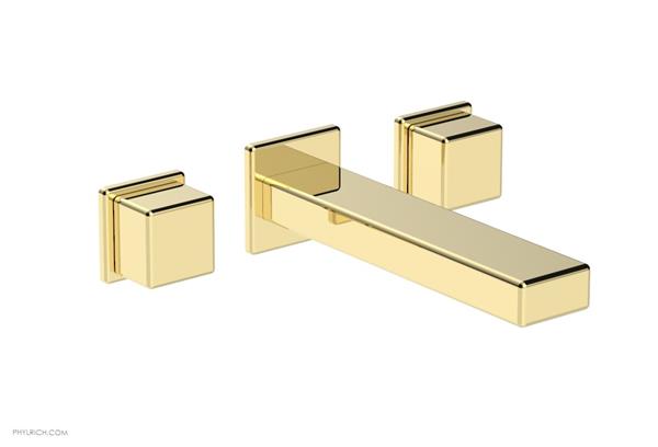 Phylrich - Mix Wall Tub Set - Cube Handles