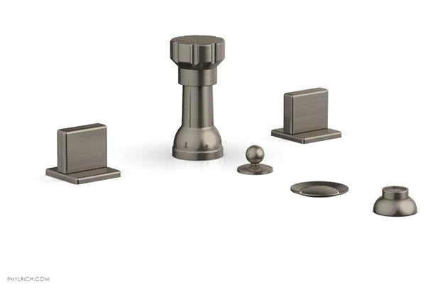 Phylrich - Mix 4 Hole Bidet Set - Blade Handles