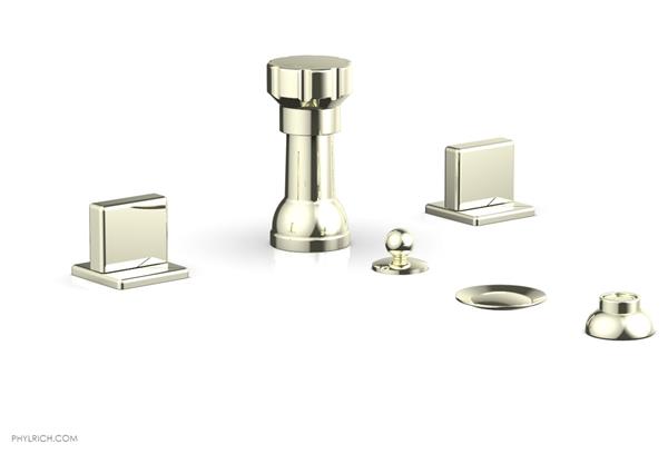 Phylrich - Mix 4 Hole Bidet Set - Blade Handles