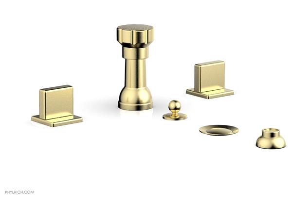 Phylrich - Mix 4 Hole Bidet Set - Blade Handles