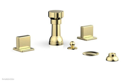 Phylrich - Mix 4 Hole Bidet Set - Blade Handles
