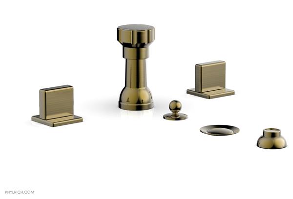 Phylrich - Mix 4 Hole Bidet Set - Blade Handles