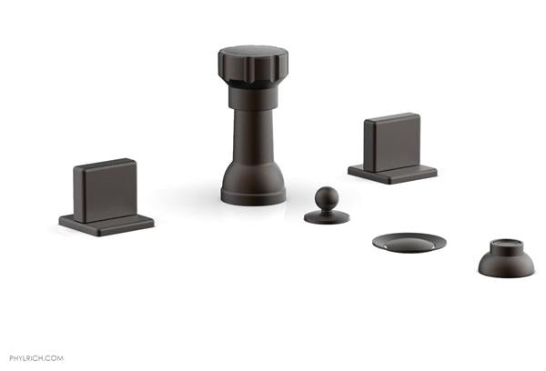 Phylrich - Mix 4 Hole Bidet Set - Blade Handles