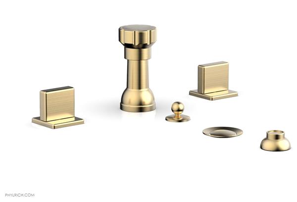 Phylrich - Mix 4 Hole Bidet Set - Blade Handles
