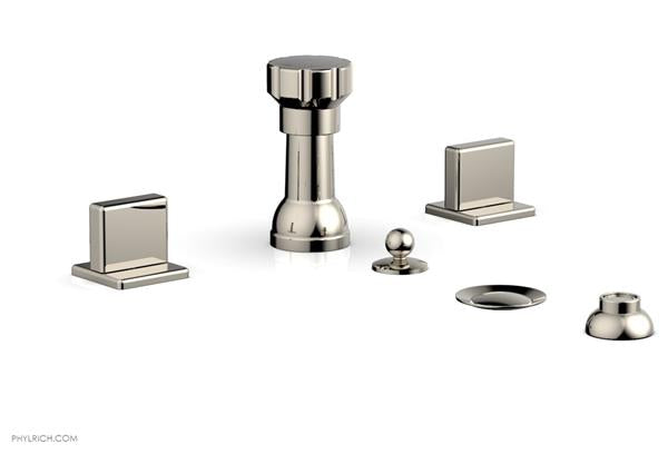 Phylrich - Mix 4 Hole Bidet Set - Blade Handles