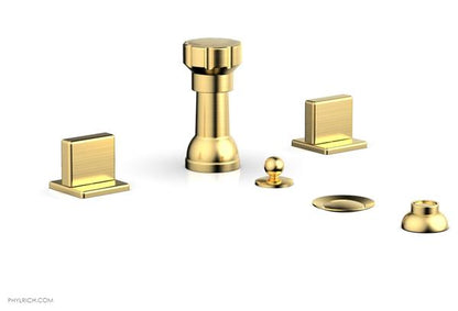 Phylrich - Mix 4 Hole Bidet Set - Blade Handles