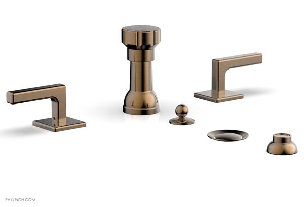 Phylrich - Mix 4 Hole Bidet Set - Lever Handles