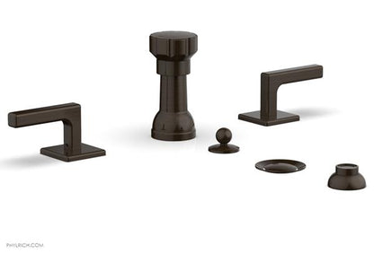 Phylrich - Mix 4 Hole Bidet Set - Lever Handles