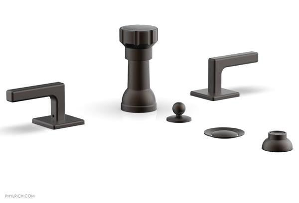 Phylrich - Mix 4 Hole Bidet Set - Lever Handles