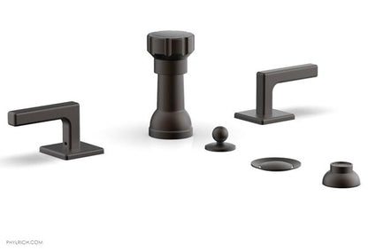 Phylrich - Mix 4 Hole Bidet Set - Lever Handles