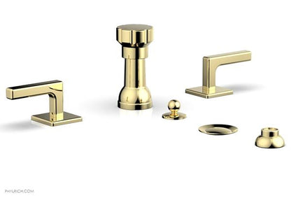 Phylrich - Mix 4 Hole Bidet Set - Lever Handles