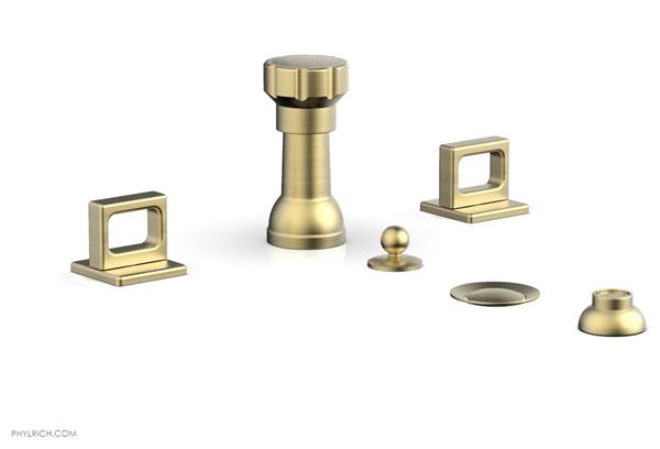 Phylrich - Mix 4 Hole Bidet Set - Ring Handles