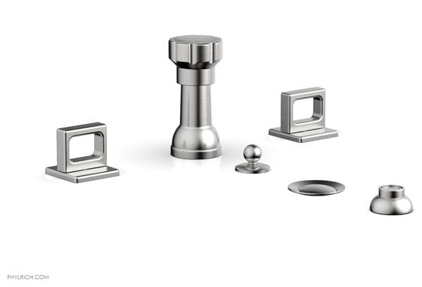 Phylrich - Mix 4 Hole Bidet Set - Ring Handles